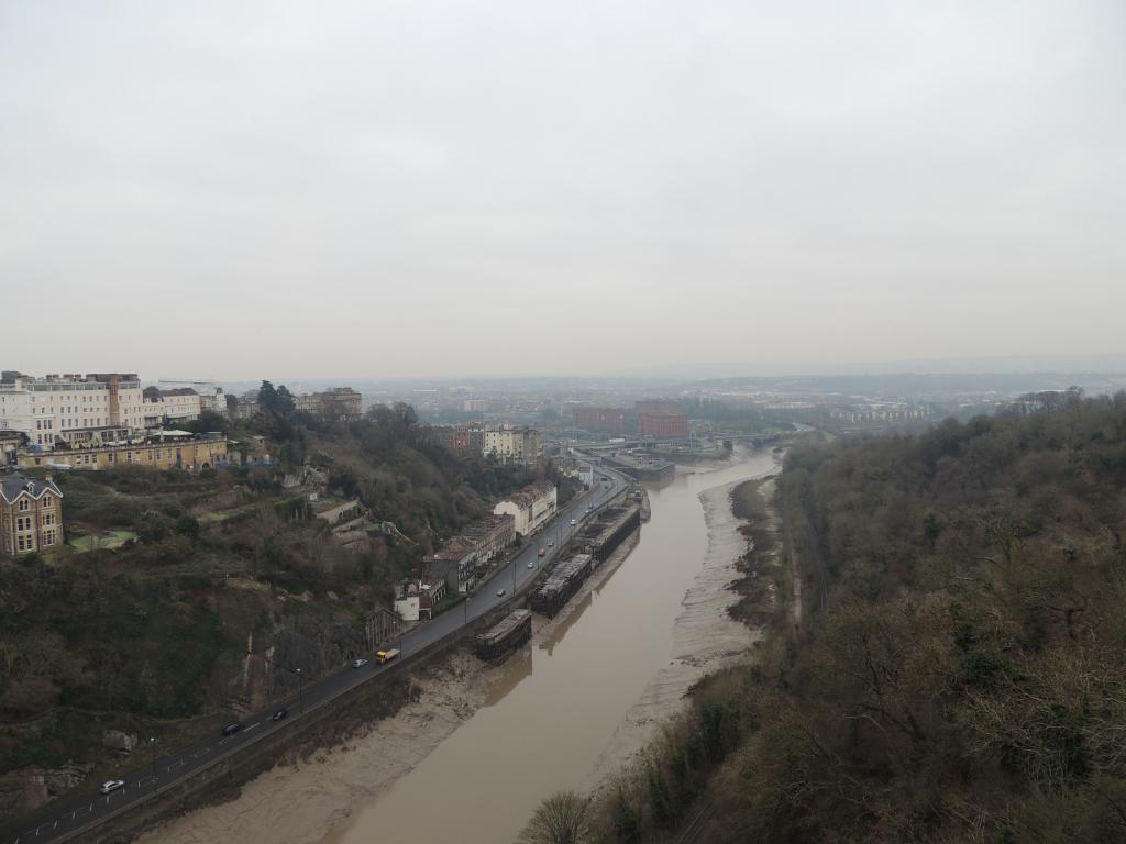 Overcast view of Bristol