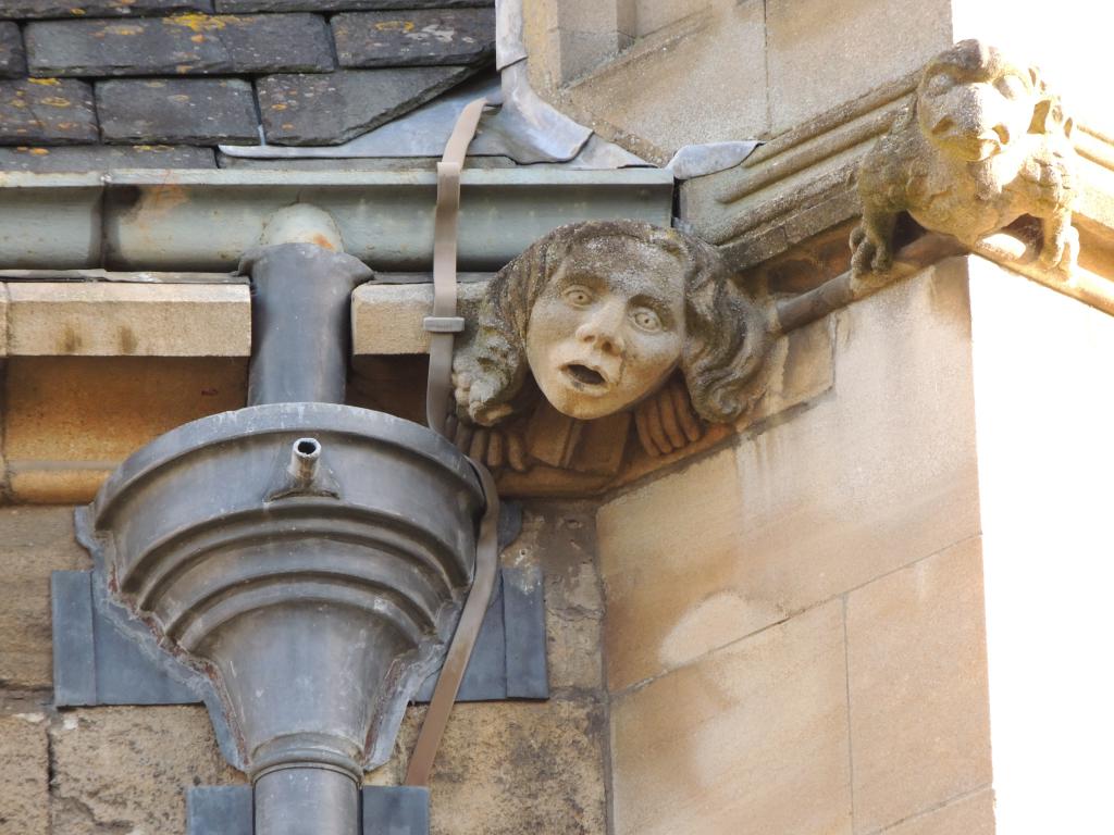 One of the many gargoyles in oxford