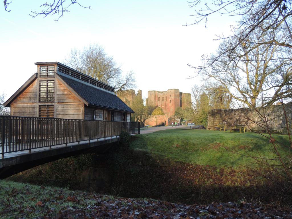 Ticket office and castle in the background