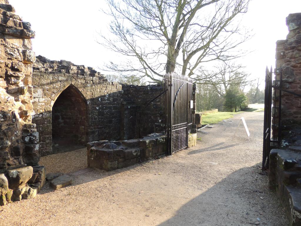 The entrance gates