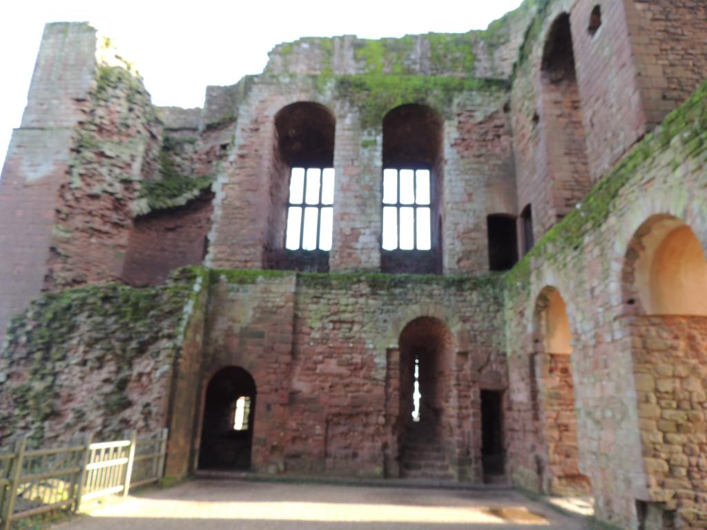 The upper windows show a different more peaceful era