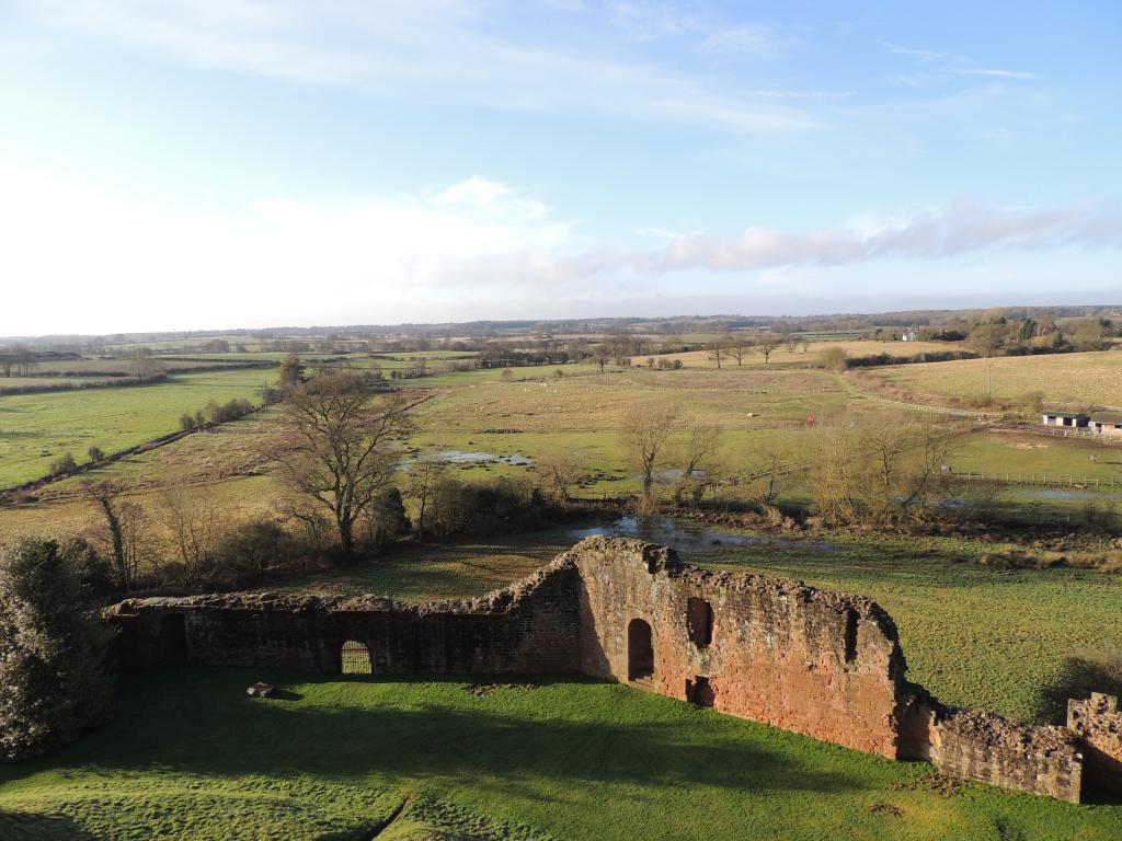 Where the mere (lake caused by the dam) use to be
