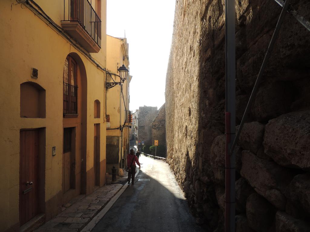 Inside the Roman walls