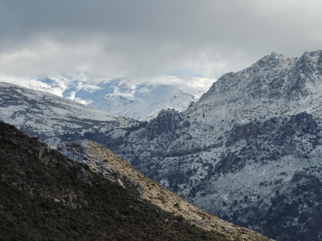 The really big mountains in the distance. Ours was about 2000m (we started climbing from about 1200m). The largest peak is over 4000m and requires a level of expertise we didn't have.