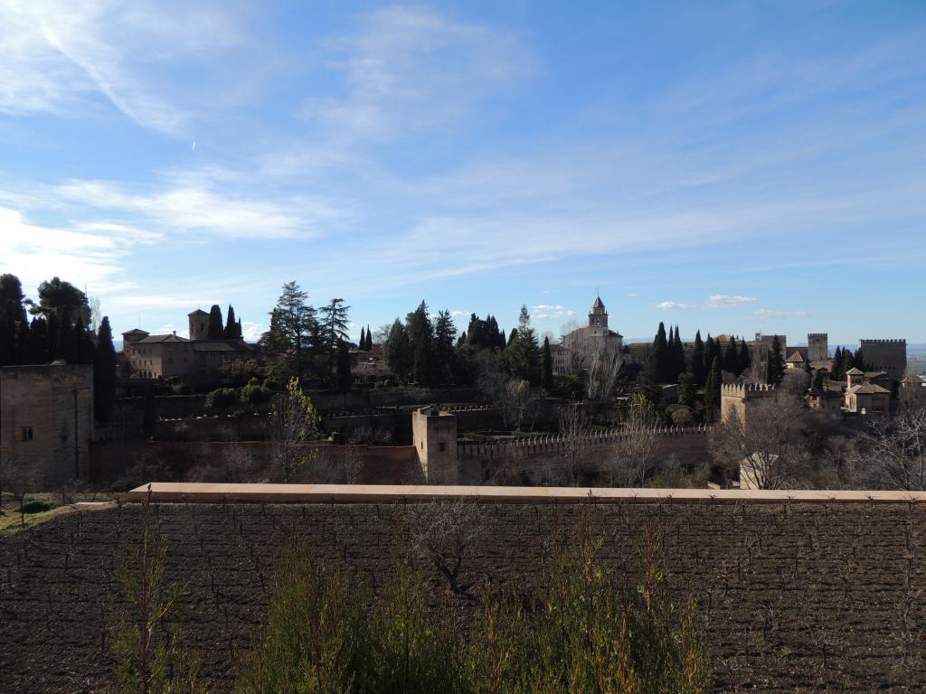 View of the main palace and fort from the general life i.e. Palace the royalty went to when the wanted some downtime.