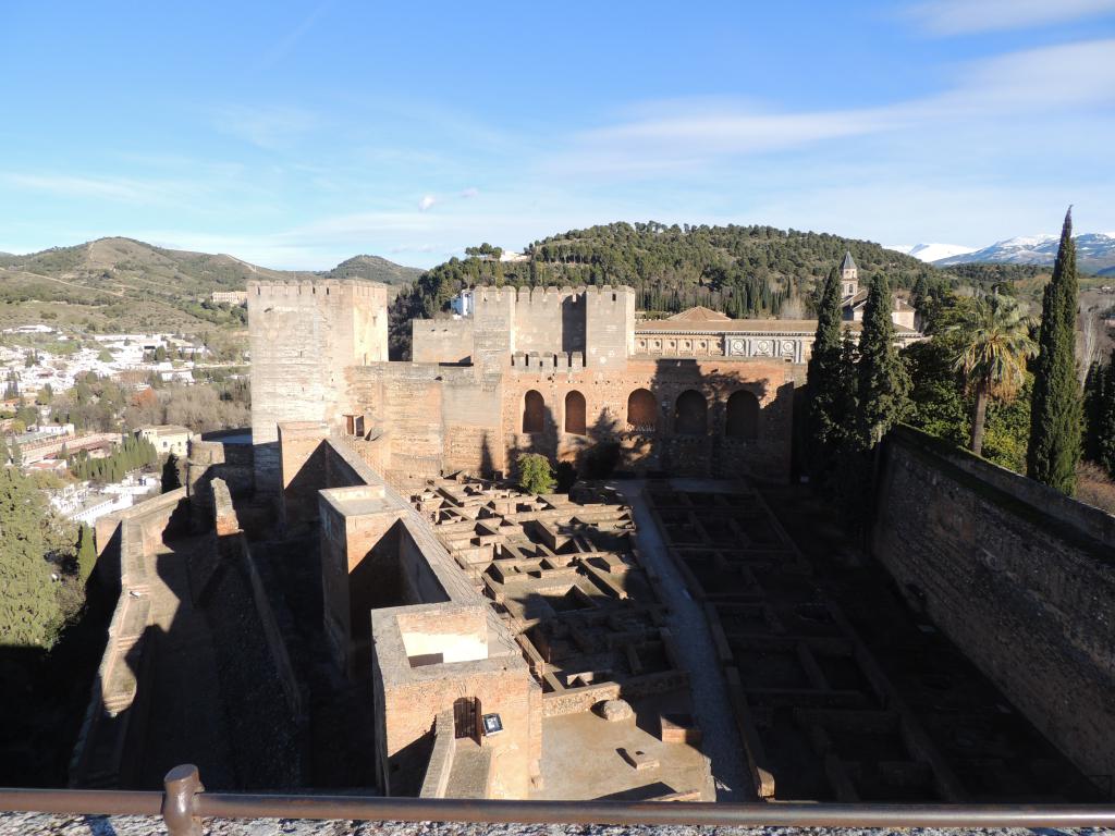 View of the fort from the highest point