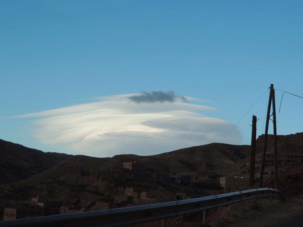 Amazing cloud formations the following day