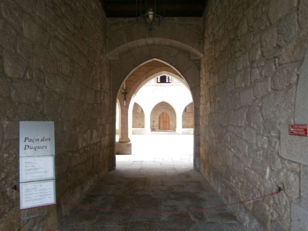 View into the palace. We didn't want to pay the fee to go in