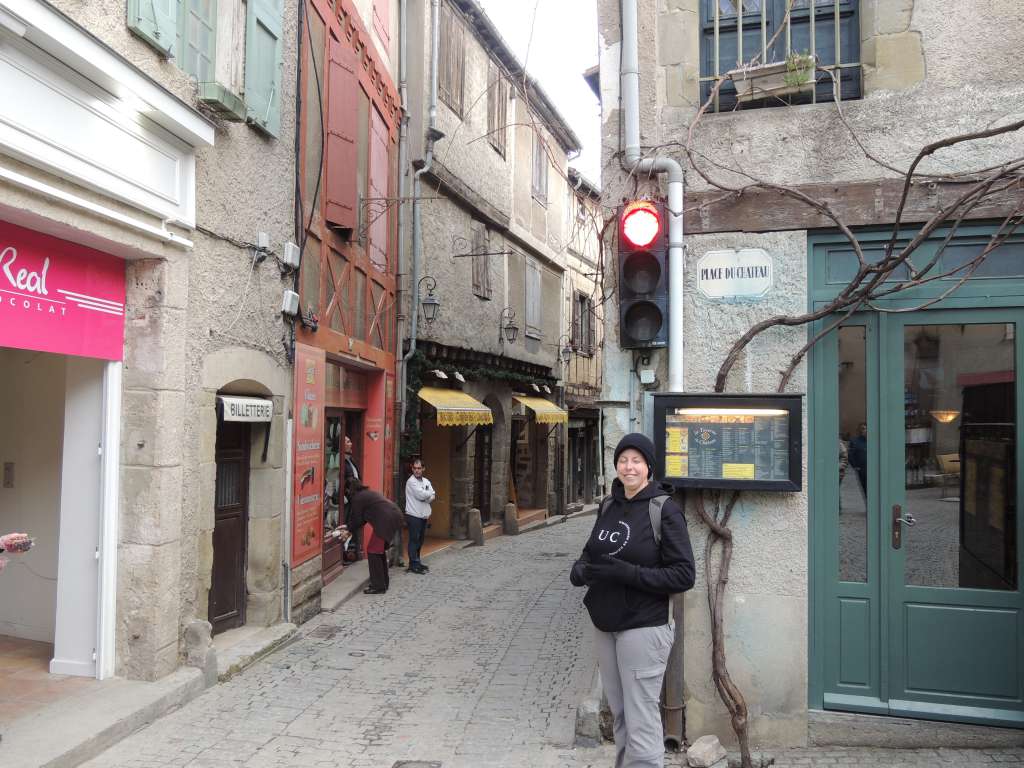 Stop light in the old citadel