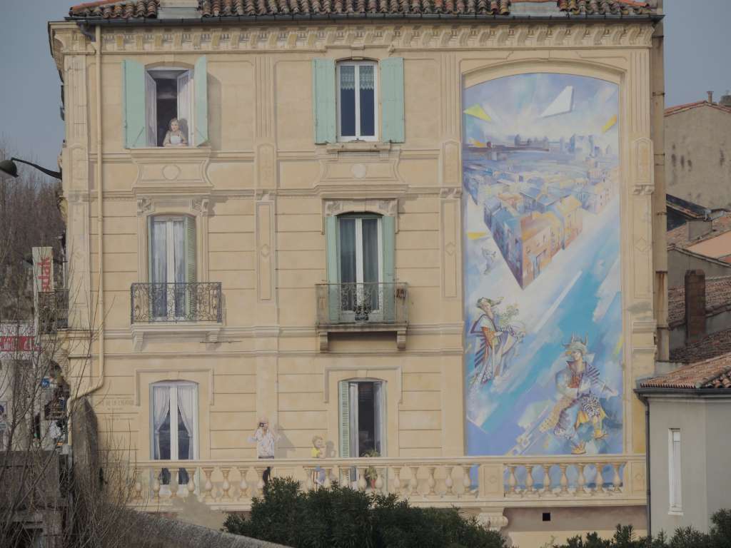 Cool building art with (some) fake windows