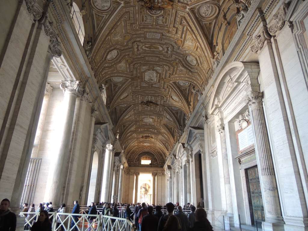 Entrance to St Peters Basilica