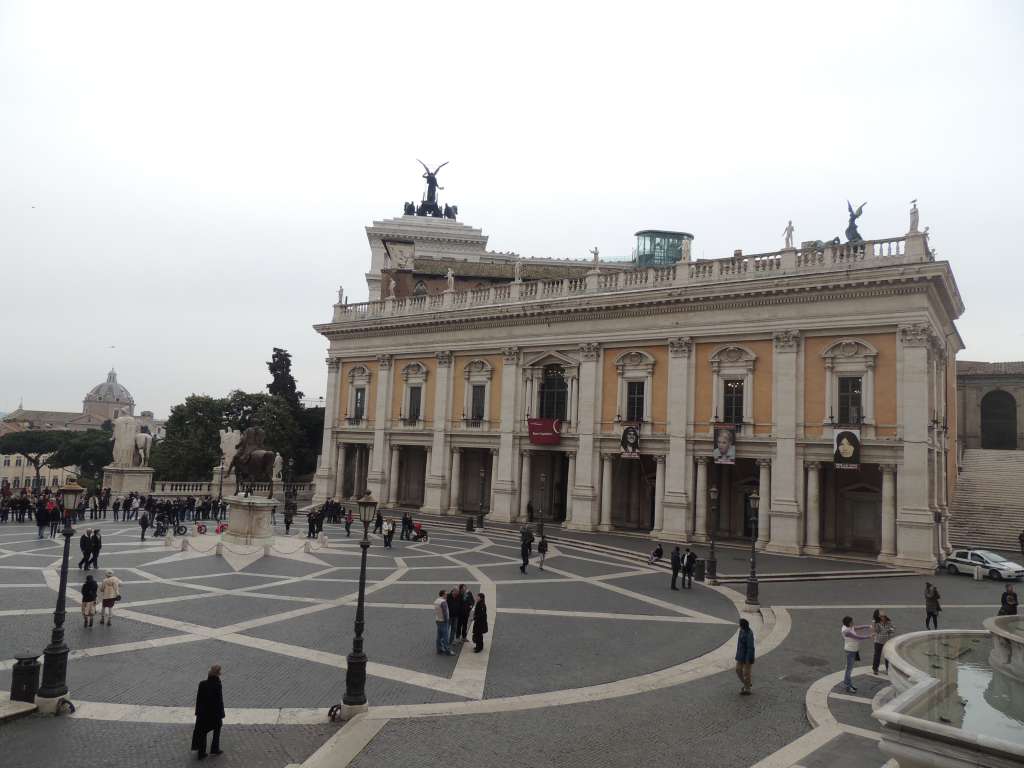 Capitoline Museums (oldest in the world) in the Piazza del Campidoglio