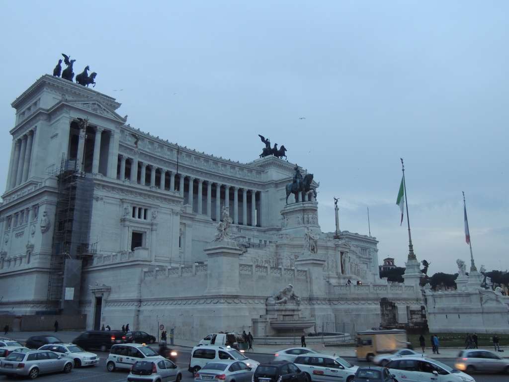 Monumento Vittorio Emanuele II in the Piazza Venezia