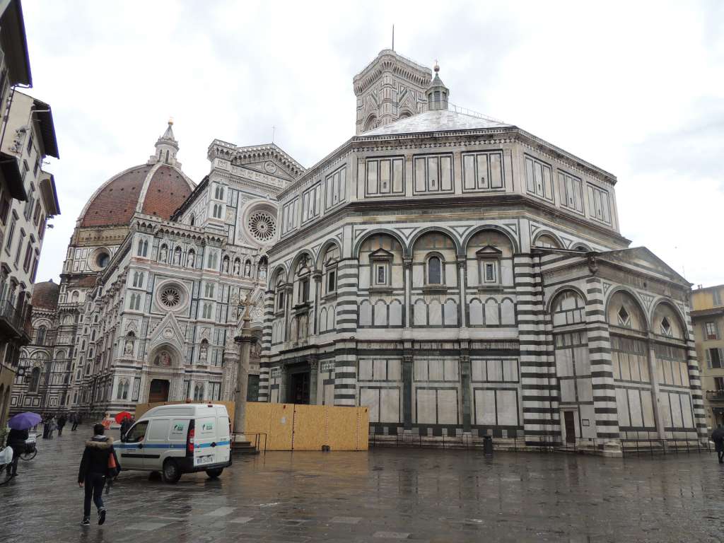 First views of the Duomo