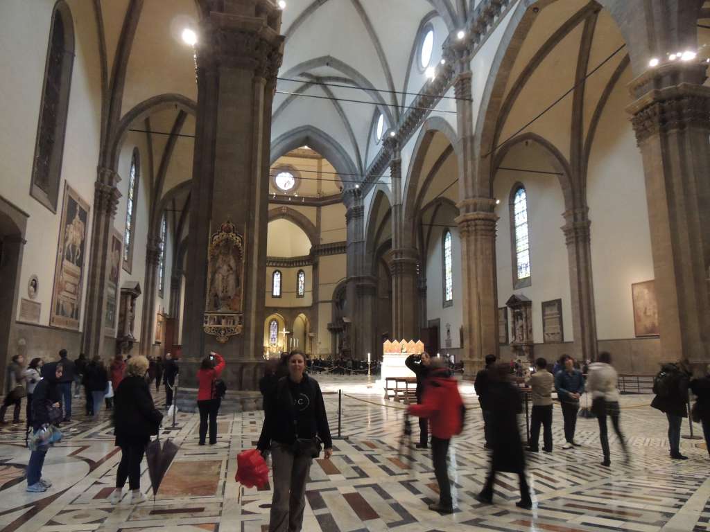 Inside the Duomo