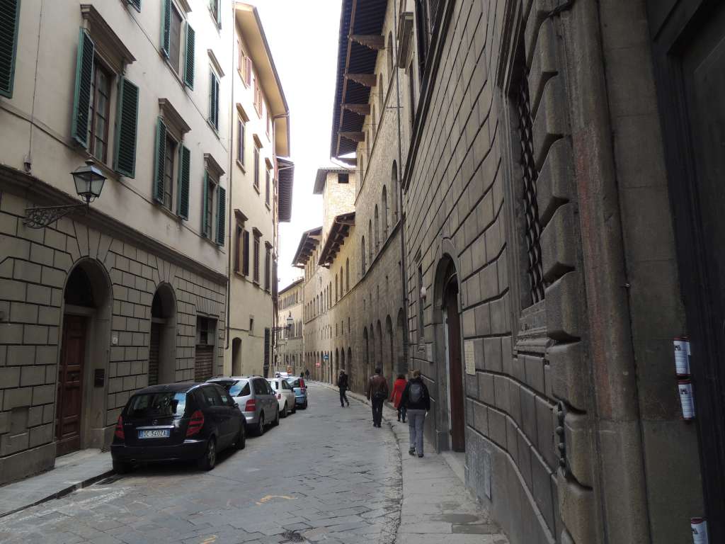 Streets of Florence away from the crowds