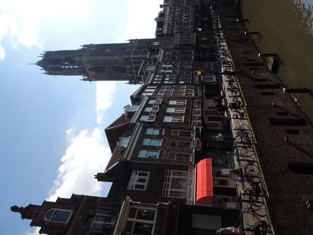 Scenic Utrecht with it's canals and cathedrals