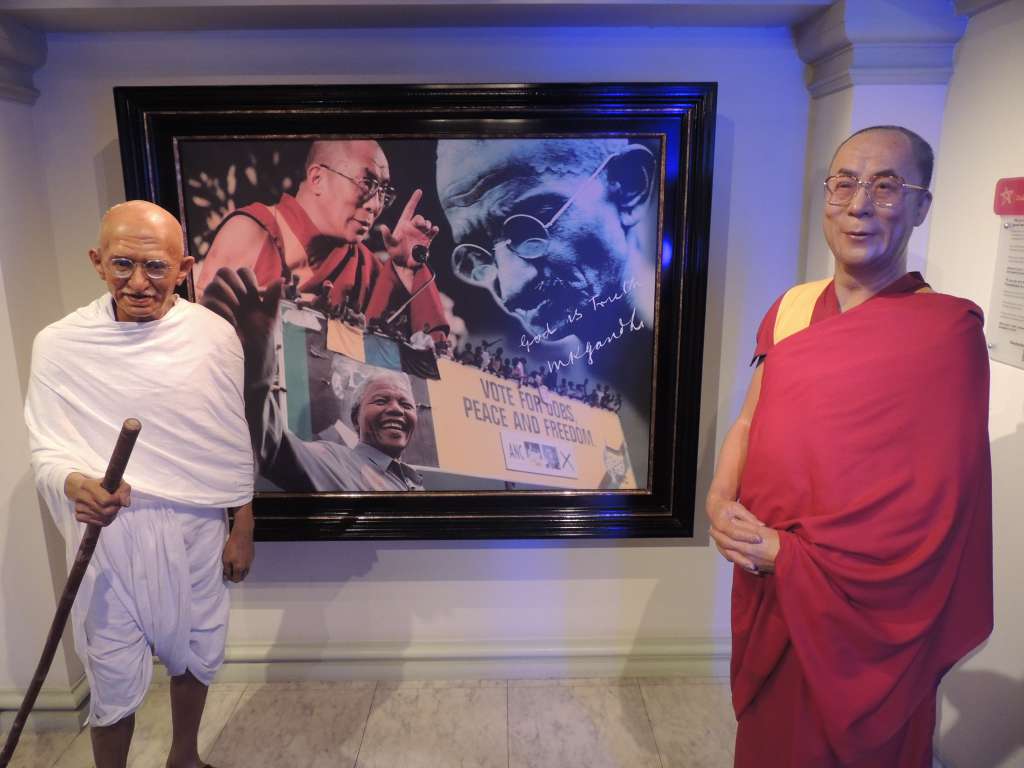 Ghandi and Dalai Lama