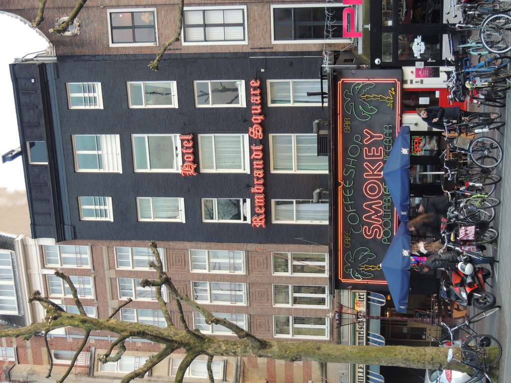 A big coffeeshop in Rembrandtplein