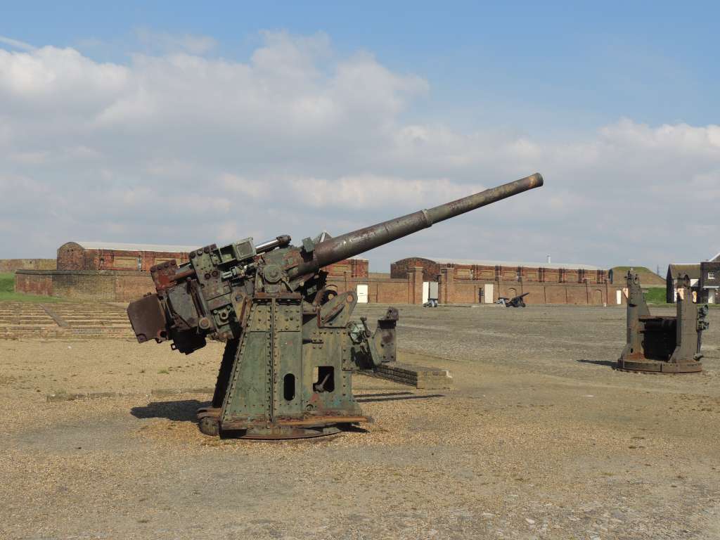 The guns at Tilbury fort