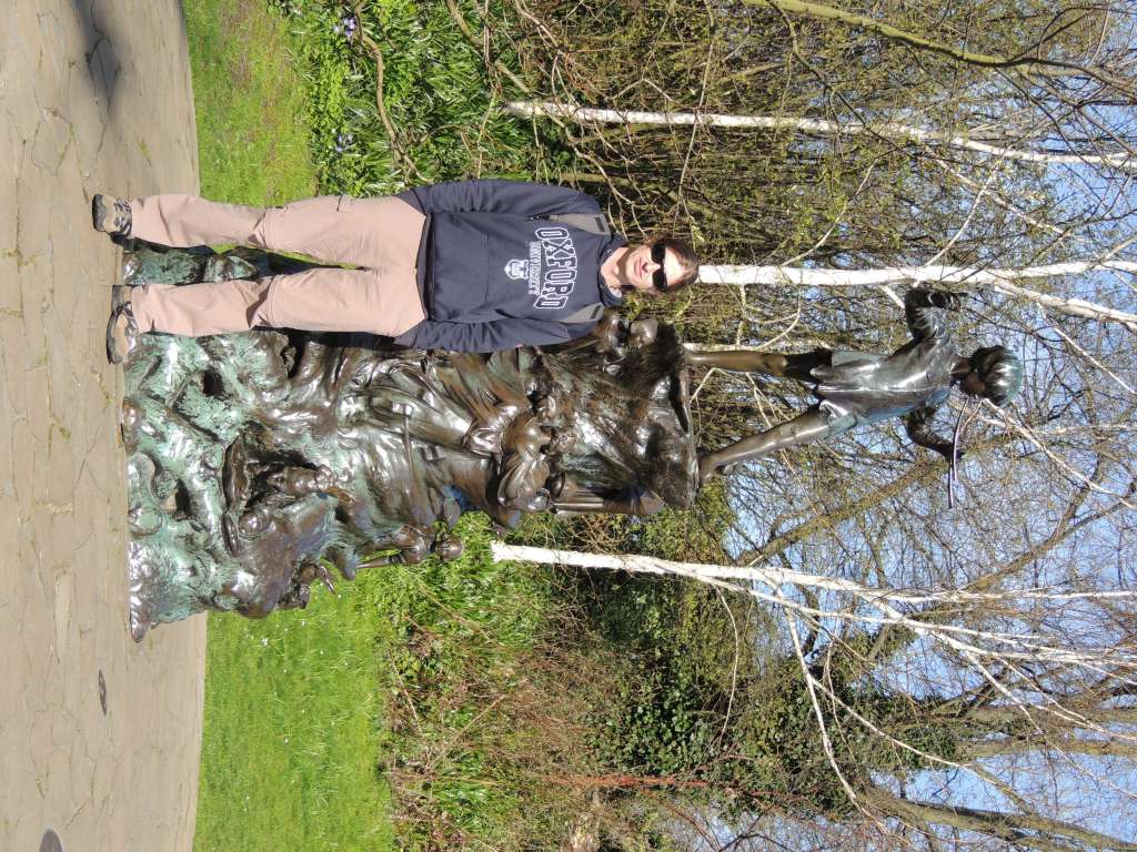 The Peter Pan statue in Hyde park