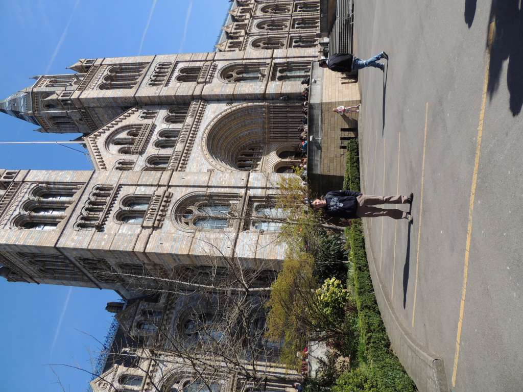 Entrance to the Natural history museum