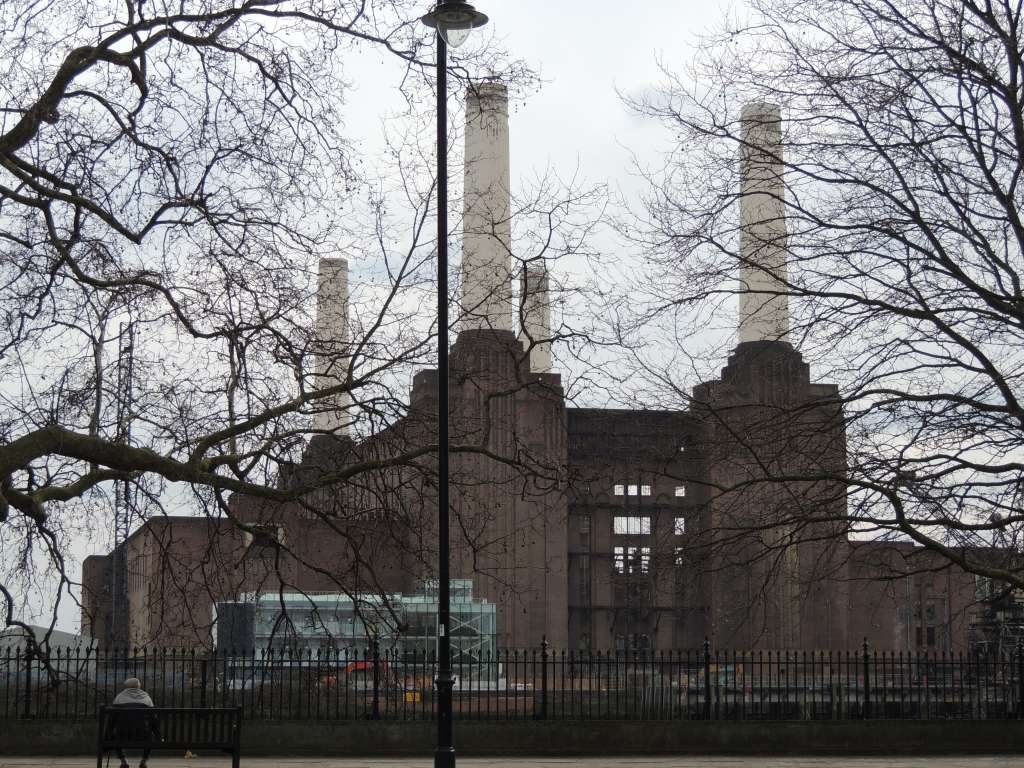 The old Battersea power station