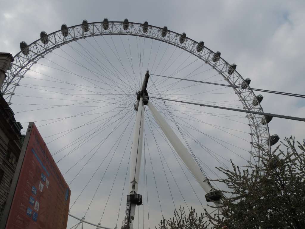 Before we went on the London Eye