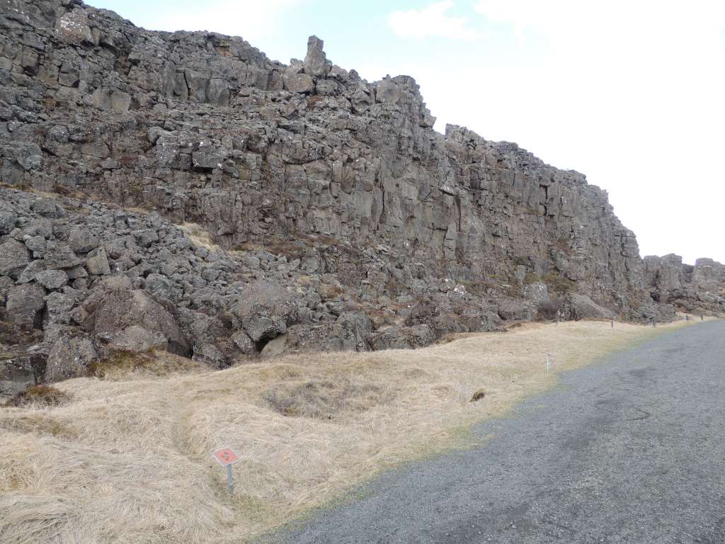 Þingvellir, the old parliament location that ran for a thousand years.