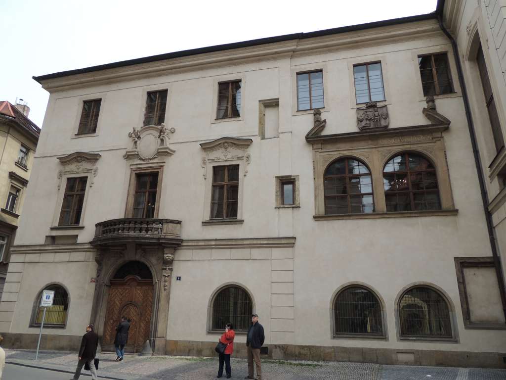 800 years of architecture. Many buildings in Prague were just added onto instead of being rebuilt due to their turbulent history.