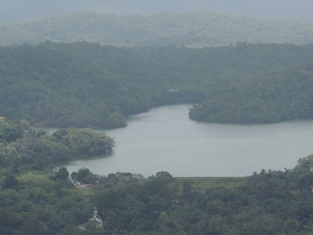 The area we would walk to for meditation sometimes