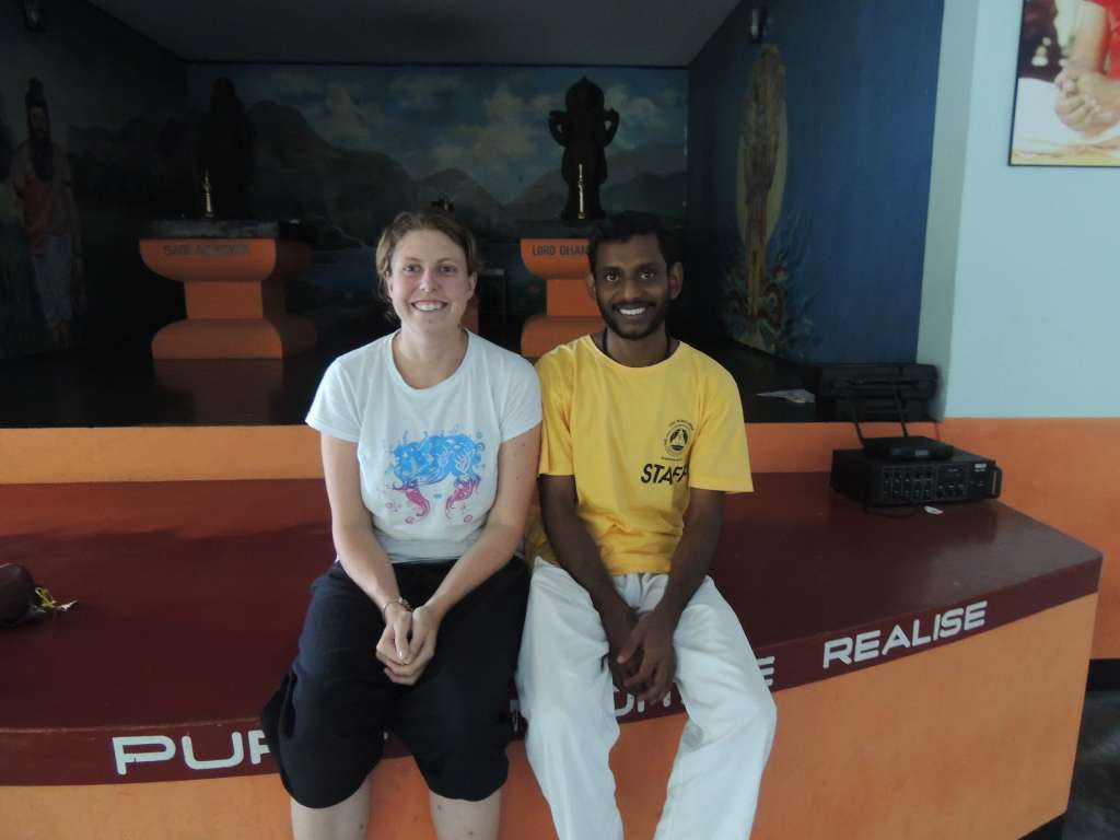 Jobeesh. One of the friendly staff who was always smiling.