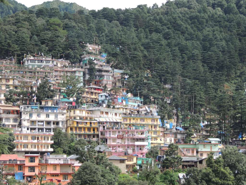 The colourful town of Mcleod Ganj