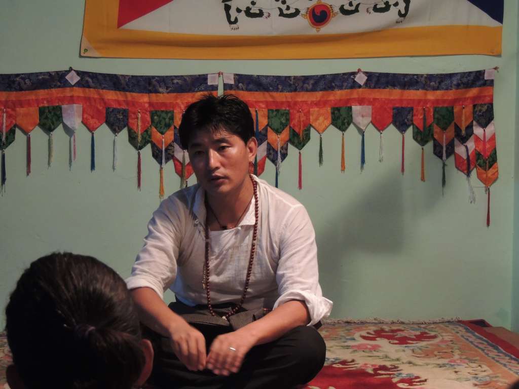 The first act, from a Tibetan nomad