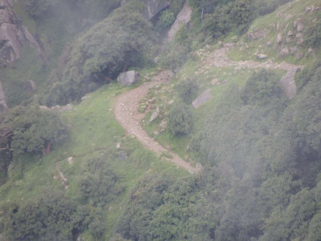 Part of the track (halfway between Magic View and the top)