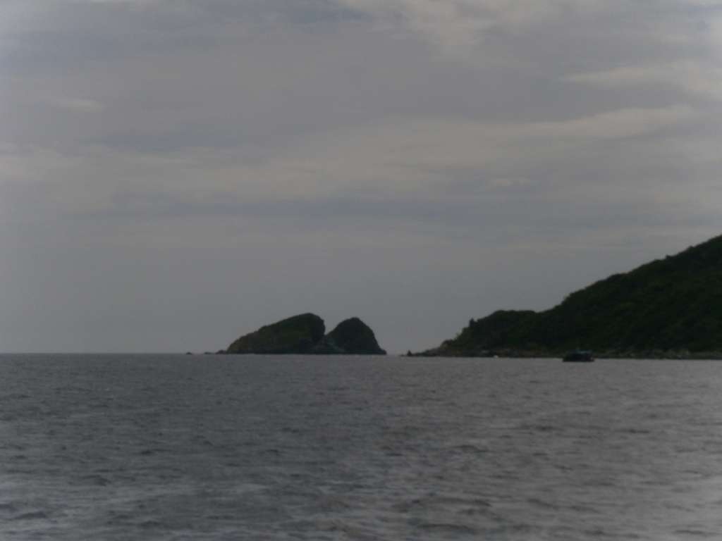 Madonna rock, our first dive site.