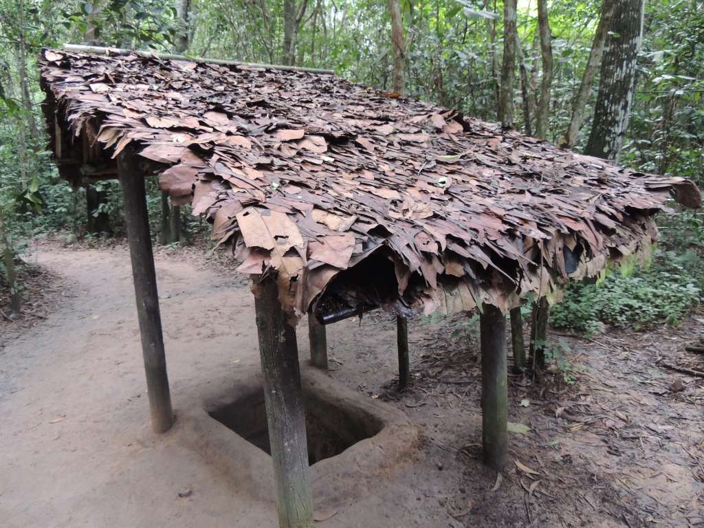 One of the Cu Chi tunnels