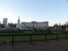 Buckingham Palace in the morning before all the crowds