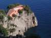 Villa Malaparte. A mansion with steps to the blue water. This was sold many years ago to others but has never been occupied.