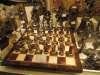 Handcrafted chess set